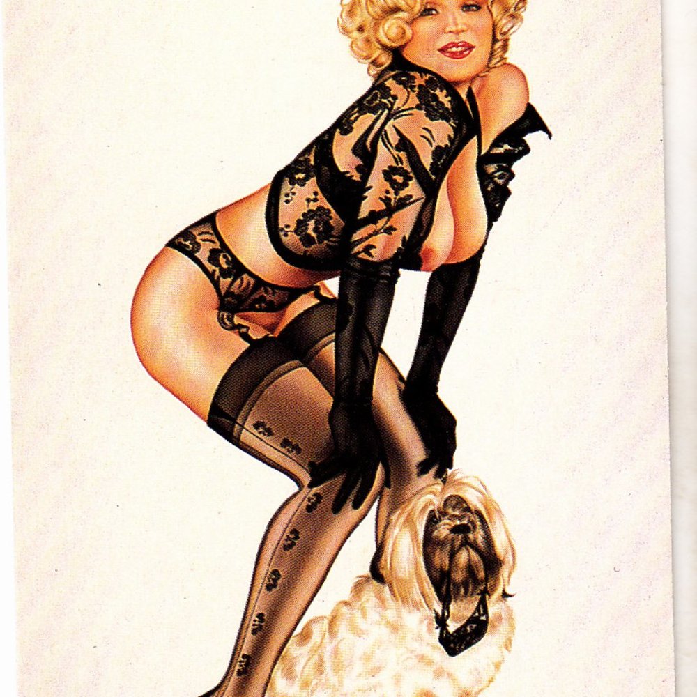 Stolen Sweets #80 - Olivia 1992 Fantasy Art Trading Card